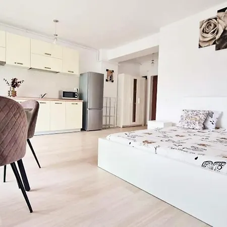 Apartment Dor De Mare - Studio Santorini Mamaia Nord - 100 M Far From The Beach! Năvodari