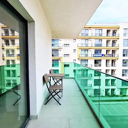 Apartment Dor De Mare - Studio Santorini Mamaia Nord - 100 M Far From The Beach! Năvodari