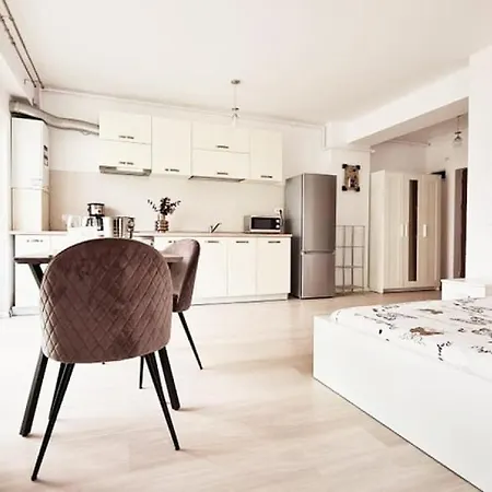 Apartment Dor De Mare - Studio Santorini Mamaia Nord - 100 M Far From The Beach! *