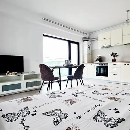 Apartment Dor De Mare - Studio Santorini Mamaia Nord - 100 M Far From The Beach! *